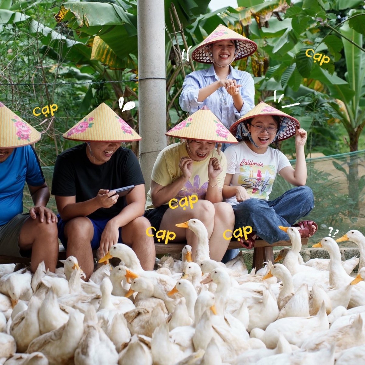 The famous duck massage experience brings plenty of laughter and has become one of the main reasons travelers visit Bong Lai Valley.